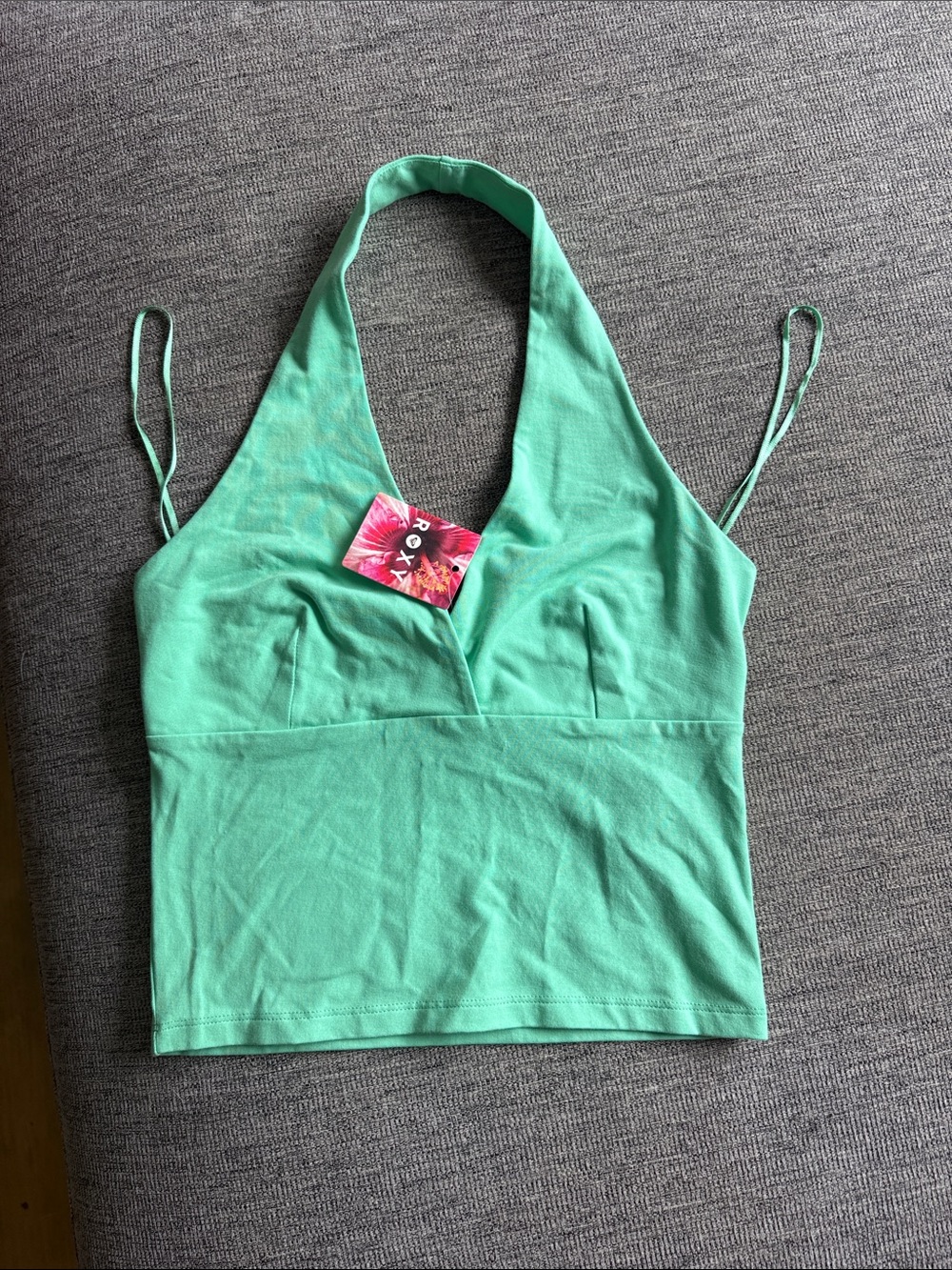 Roxy Mint Green Halter Tank